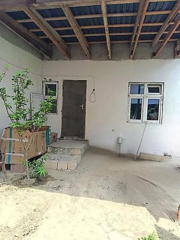 kafe ucun bar: 2 otaqlı həyət evi - Plan: 1 yataq otağı, 1 geniş qonaq otağı, ayrı — 9