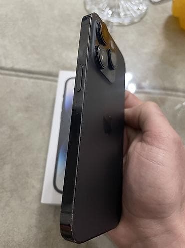 htc telefonlar: IPhone 14 Pro, 128 GB, Black Titanium, Face ID — 3