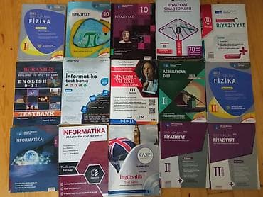 Məhsul: Abituriyentlər və məktəblilər üçün müxtəlif fənlər üzrə test