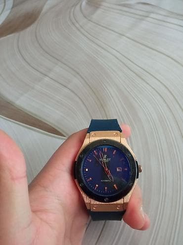 qiz saatlari: Qol saatı, Hublot, rəng - Qızılı — 1