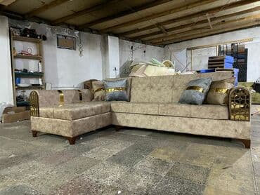 mingəçevirdə divan: Künc divan, Yeni, Açılan, Bazalı, Parça, Pulsuz çatdırılma — 6