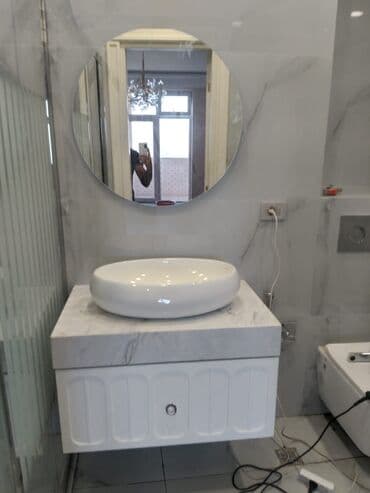 Duş kabinaları, arakəsmələr: İstehsaldan yeni çıxmış fərqli dizaynlı pvc fiberplastikdən — 10