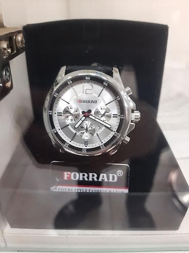 kişi üçün saat: Qol saatı, Forrad, rəng - Gümüşü — 3