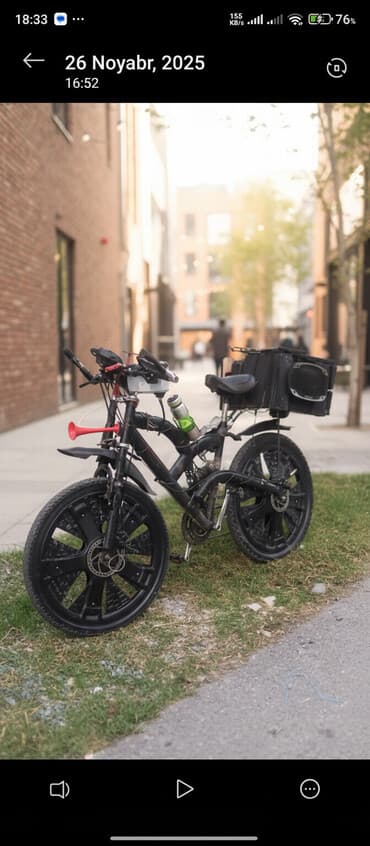 velosipet satisi ucuz: İşlənmiş Şəhər velosipedi Rambo, 26", sürətlərin sayı: 7, Ödənişli çatdırılma — 1