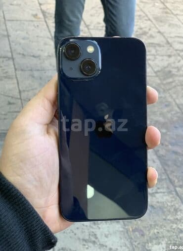 iphone 13 2 ci el: IPhone 13, 128 GB, Midnight, Barmaq izi, Face ID — 1