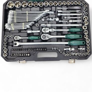 Lak-boya məhsulları: Peşəkar alət dəsti – sərt plastik çamadanda tam komplekt 142 Parça — 2