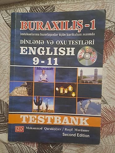 dvd disk: Məhsul: “Buraxılış-1: Dinləmə və Oxu Testləri – English 9–11” — 1