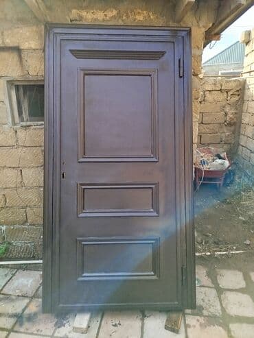 Dekorativ divar panelləri: Metall giriş qapısı - Material: qalın metal lövhə, möhkəm karkas - — 3