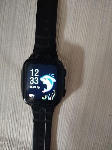 smart whatch: Smart saat, Smart, Sensor ekran, rəng - Qara — 2