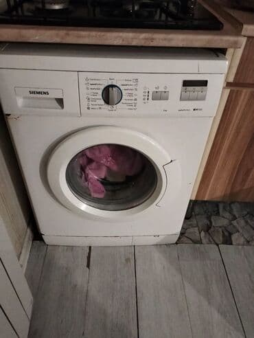qurutma maşını: Paltaryuyan maşın Siemens, 6 kq, İşlənmiş, Avtomat, Qurutma var — 1