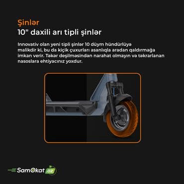 elektron somakat: Elektrik samokat KingSong N12 scooter skuter 🛴 Samokatda öz səfəri — 8