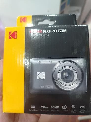 Kodak PIXPRO FZ55 rəqəmsal fotoaparat - 16 MP həlli ilə keyfiyyətli