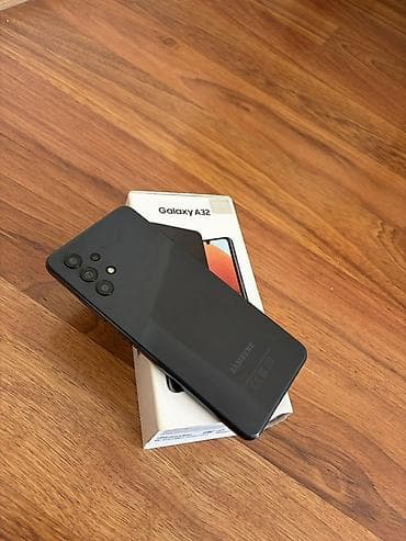 iphone 7 plus ekran: Samsung Galaxy A32, 128 GB, rəng - Qara, Sensor, Barmaq izi, İki sim kartlı — 4