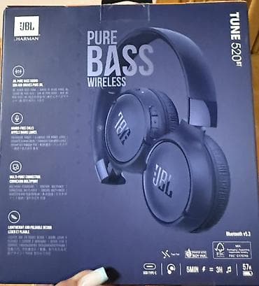 par utusu: İşlənmiş Simsiz (Bluetooth) Qulaqcıqlar, JBL, rəng - Mavi — 7