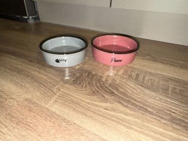 Pişik aksesuarları dəsti - Qapalı pişik tualeti: Ağ-bənövşəyi korpus