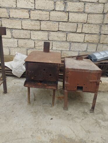 ucuz tül perdeler: Dəmir Peçi, İşlənmiş, yanacaq - Odun, Ünvandan götürmə — 2