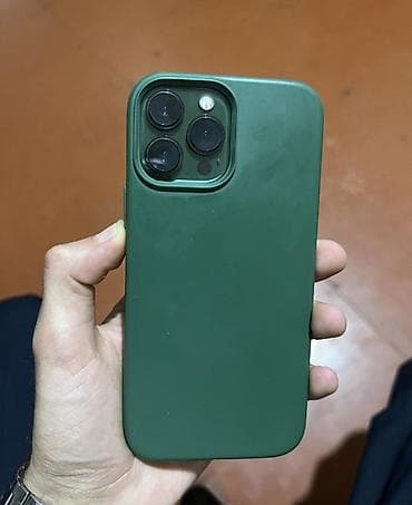 iphone 15 adapter: IPhone 13 Pro Max, 128 GB, Yaşıl, Zəmanət, Simsiz şarj, Face ID — 2