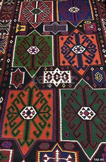 Musiqi alətləri: Qədim xalça, 1976 il, Azərbaycan, Vəziyyəti: Əla — 3