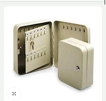 dəmir qutu: Metall açar qutusu – açarların təhlükəsiz saxlanması və sistemli — 2