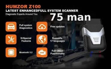 Qaşıqlar: Diaqnostika cihazları. 🚩 KONNWEI KW906 Red 1 x 40 man. 🚩 HUMZOR Z100 — 3