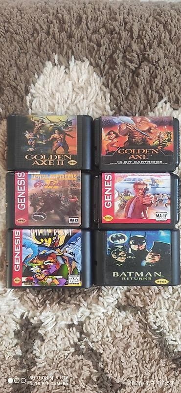 oyun disk: Elani ac diqqetle oxu qane etse ozaman elaqe saxla sega ucun kasetler — 3