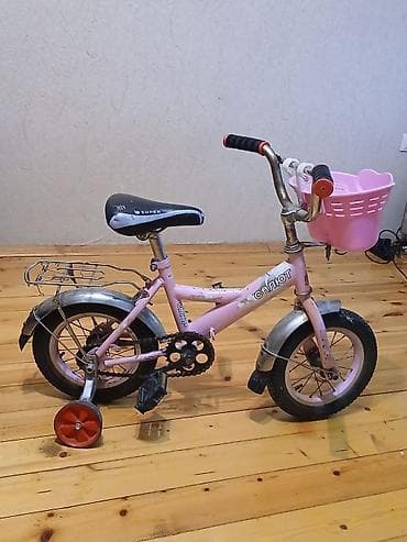 volta vsx: Uşaq velosipedi – “Comfort” model, çəhrayı rəng. - Təkər ölçüsü — 1
