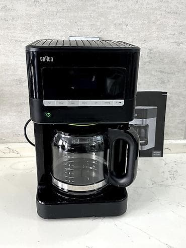 гейзерная кофеварка купить в баку: Кофеварка Braun, Капельная, Б/у, Самовывоз — 3