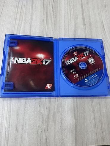 nba 2k: PS4 oyunu: NBA 2K17 disk ela veziyetdedir cizigi yoxdur oyun acmada — 3