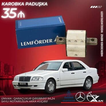 запчасти мерседес w211: Sürətlər qutusu paduşka oem kodu : 2122400418 brend : lemforder brend — 1