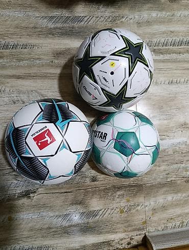 Futbol topları dəsti - 3 ədəd 5 ölçülü futbol topu - Rəng və dizayn