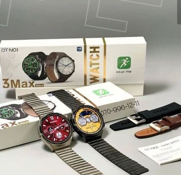 süd seperatoru: Yeni, Smart saat, Nabi, Sensor ekran, rəng - Qara — 3