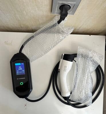 автомобильное зарядное устройство: Avtomobil şarj cihazı EV Charger Avropadan göndəriblər təzədi 1 dəfə — 1