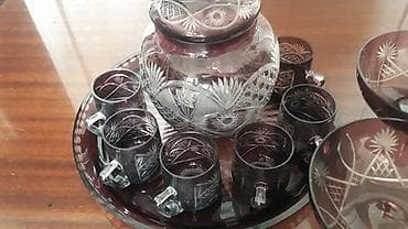 infacol kapi: Qəhvə dəsti, Xrustal, 6 nəfərlik, Rusiya — 3