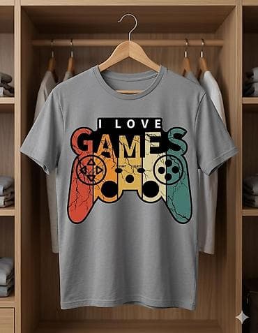 Məhsul: Qrafik çaplı T‑şört kolleksiyası - Üslublar: • “I LOVE — 2