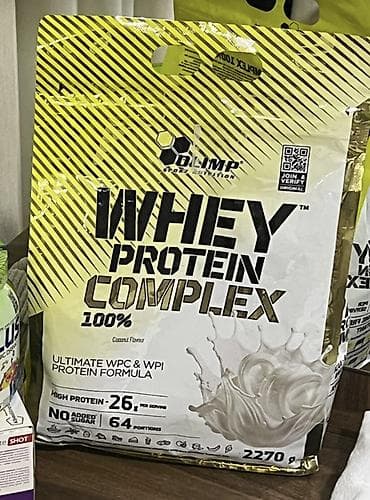 whey protein isolate: Olimp Whey Protein Complex 100% – kokos ləzzətli zərdab proteini — 1