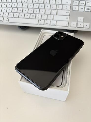 IPhone 11, 128 GB, Qara, Face ID