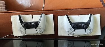 PS5 (Sony PlayStation 5): Sony PlayStation 5 (PS5) + 2 ədəd DualSense Komplekt: - PS5 oyun — 2