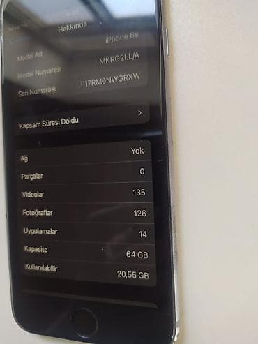iphone 5s 64 gb: IPhone 6s, 64 GB, Space Gray, Barmaq izi — 4