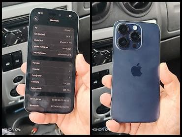 iphone 13 pro green 256gb: IPhone 14 Pro, 256 GB, Deep Purple, Simsiz şarj, Face ID — 1