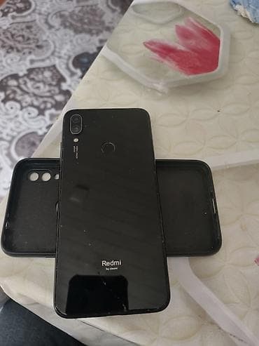 buz m4 hesap: Redmi Note 7, 64 GB, rəng - Qara, Sensor, İki sim kartlı — 2