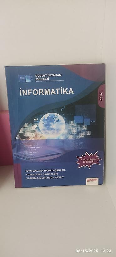 Velosiped ehtiyyat hissələri: İnformatika 10-cu sinif, 2022 il — 1