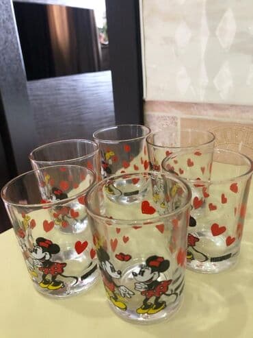 Ev üçün dekor: Çay dəsti, rəng - Ağ, Şüşə, Satsuma, 6 nəfərlik, Rusiya — 1