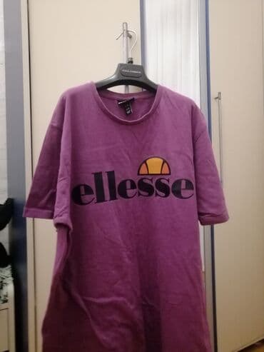 Hicab: Ellesse brendli unisex T‑shirt - Rəng: bənövşəyi - Ön hissə: böyük — 1