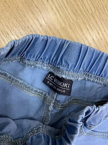 Uşaq geyimi və ayaqqabıları: Uşaq cins şalvarı – LC Waikiki - Ölçü: 9-10 yaş, 134–140 sm (etiketdə — 2