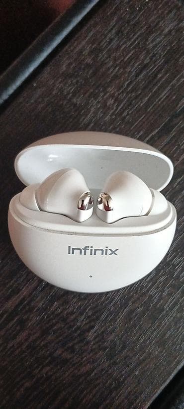 qaz sobasi temiri: Infinix simsiz qulaqlıq (TWS) – şar formalı şarj qabı ilə - Brend — 3