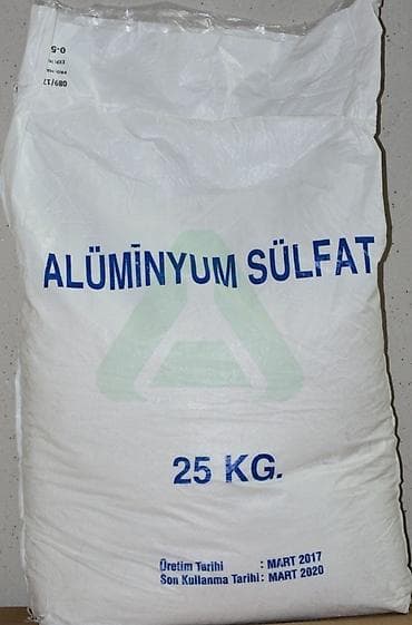 pendir mayasi harda satilir: Alüminyum Sulfat – 25 kq Məhsul: Alüminyum sulfat (ALÜMİNYUM SÜLFAT) — 1
