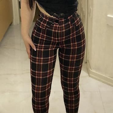 Şalvarlar: Şalvar, Stradivarius, XS, rəng - Qara — 2