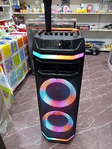 hoco ew 30: 2 blutuz Mikrafonlu karaoke kalonka Super səs effekti Güclü zaryatka — 2