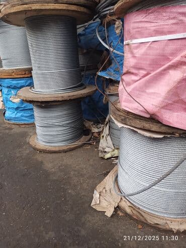 Qaşıqlar: Bayraq trosları tros (steel wire rope) – bobinlə Məhsul təsviri — 5