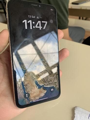 iphone x kabro: IPhone X, Gümüşü, Face ID — 1